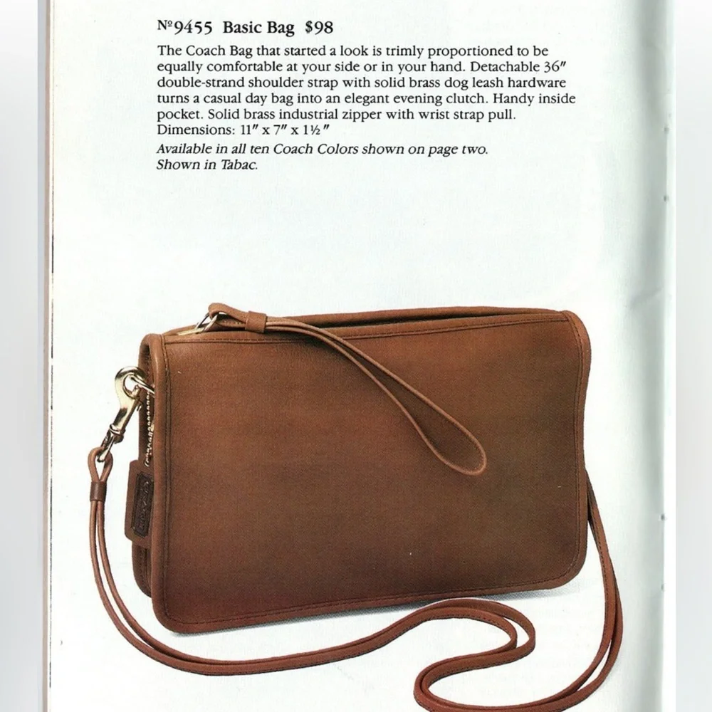 Vintage Coach NYC Era Basic Bag - 9455 - Black - Picture 3 of 7